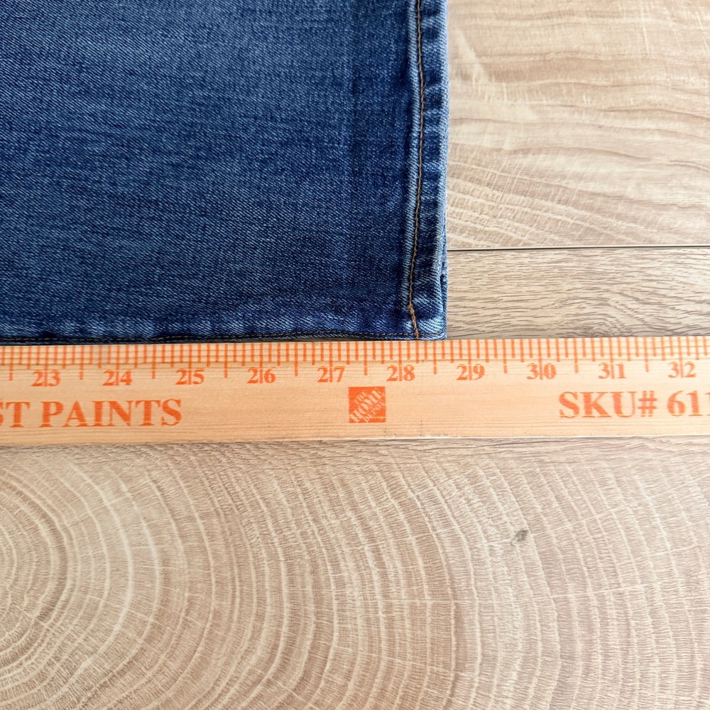 Madewell Relaxed Taper Stretch Selvedge Jeans Mens Actual 30x29 Barrington Wash - Picture 9 of 10